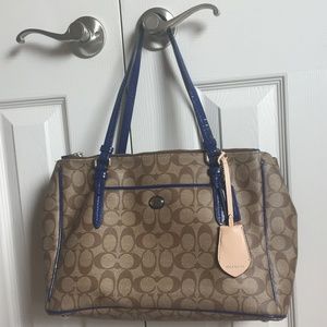 Coach Signature Brown Tote